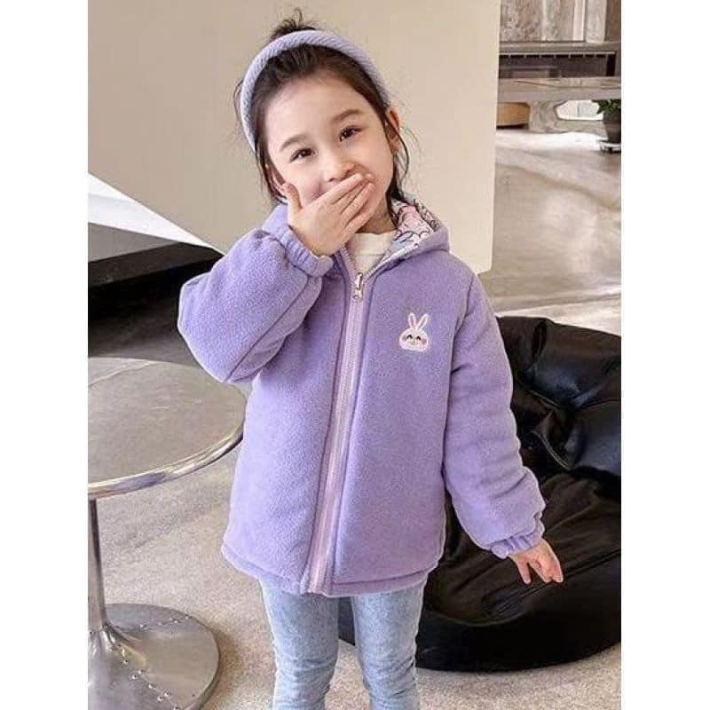 Áo khoác thỏ mặc được 2 mặt cho bé đủ size từ 13kg - 40kg