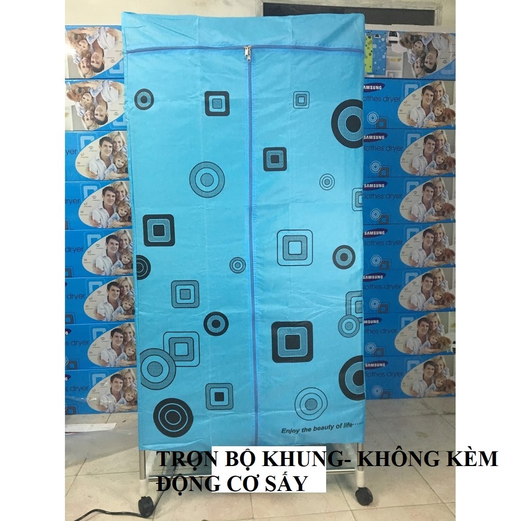 TOÀN BỘ KHUNG TỦ SẤY QUẦN ÁO