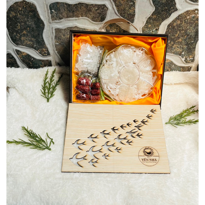 Yến mini sét 6 viên kèm nhiên liệu #quatet