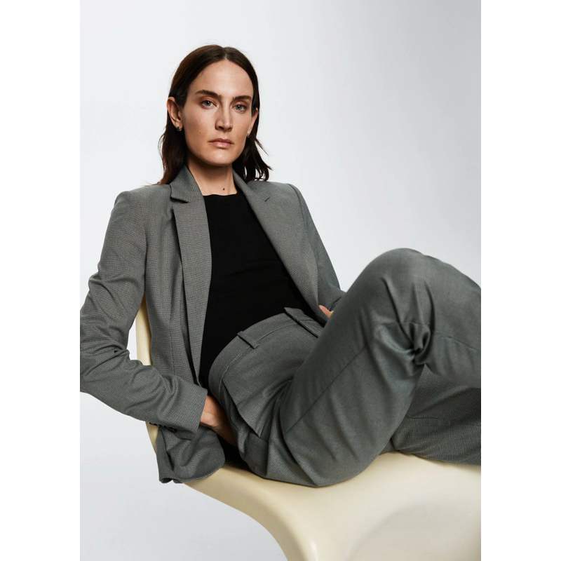 Áo blazer Mango hàng xuất dư