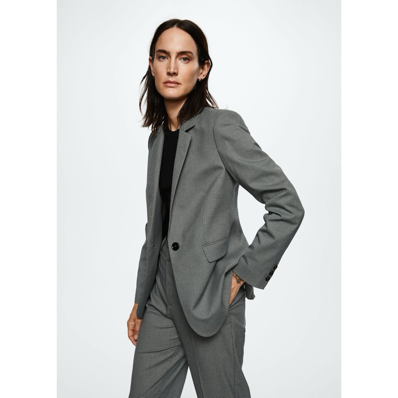 Áo blazer Mango hàng xuất dư