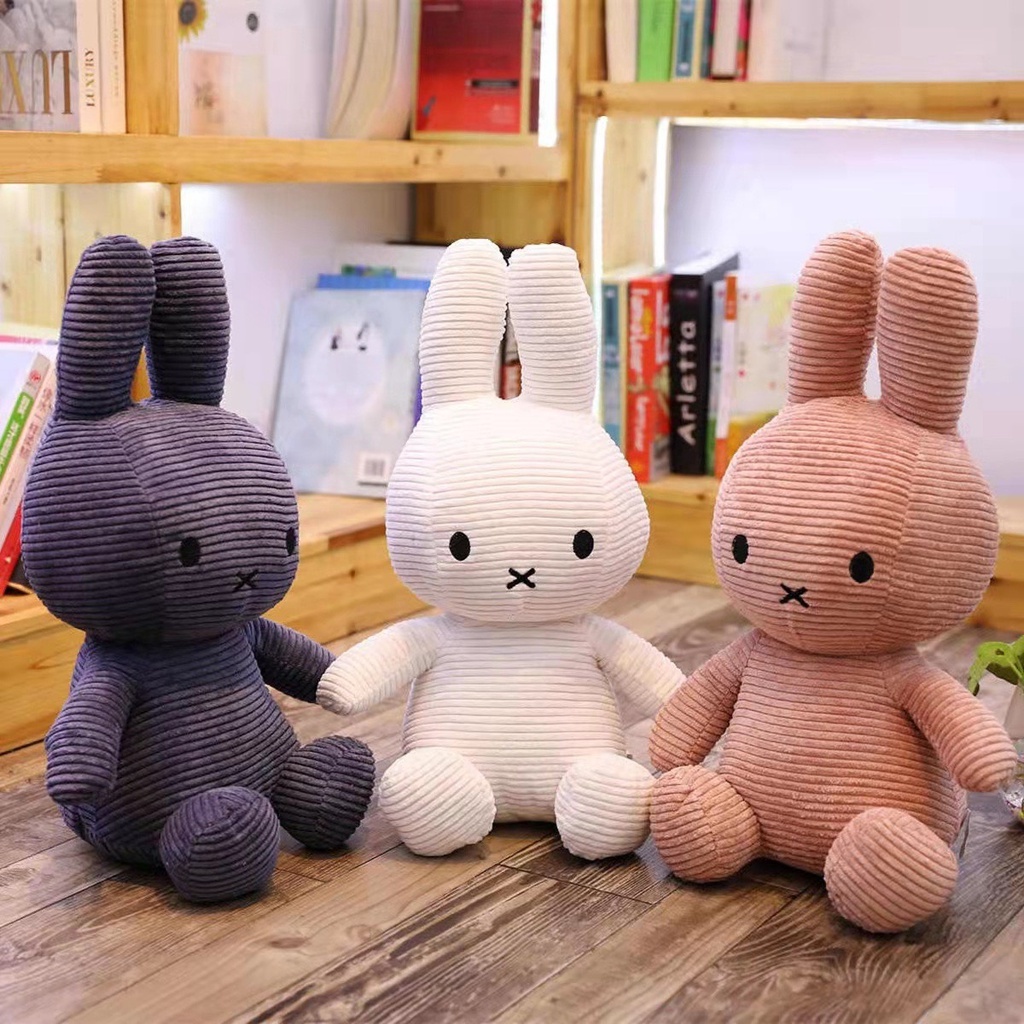 Gấu bông thỏ MIFFY cho bé, thú nhồi bông đáng yêu cho trẻ ôm ngủ