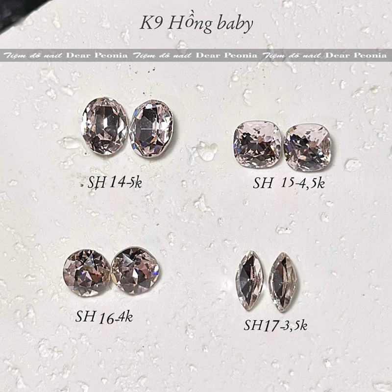Đá siêu cấp tone hồng baby 2
