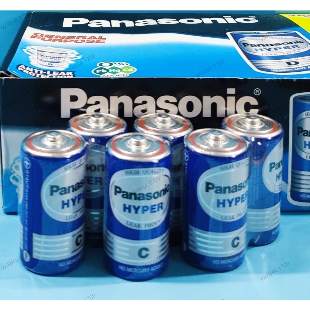 PANASONIC pin size C (cỡ trung) 1.5V
