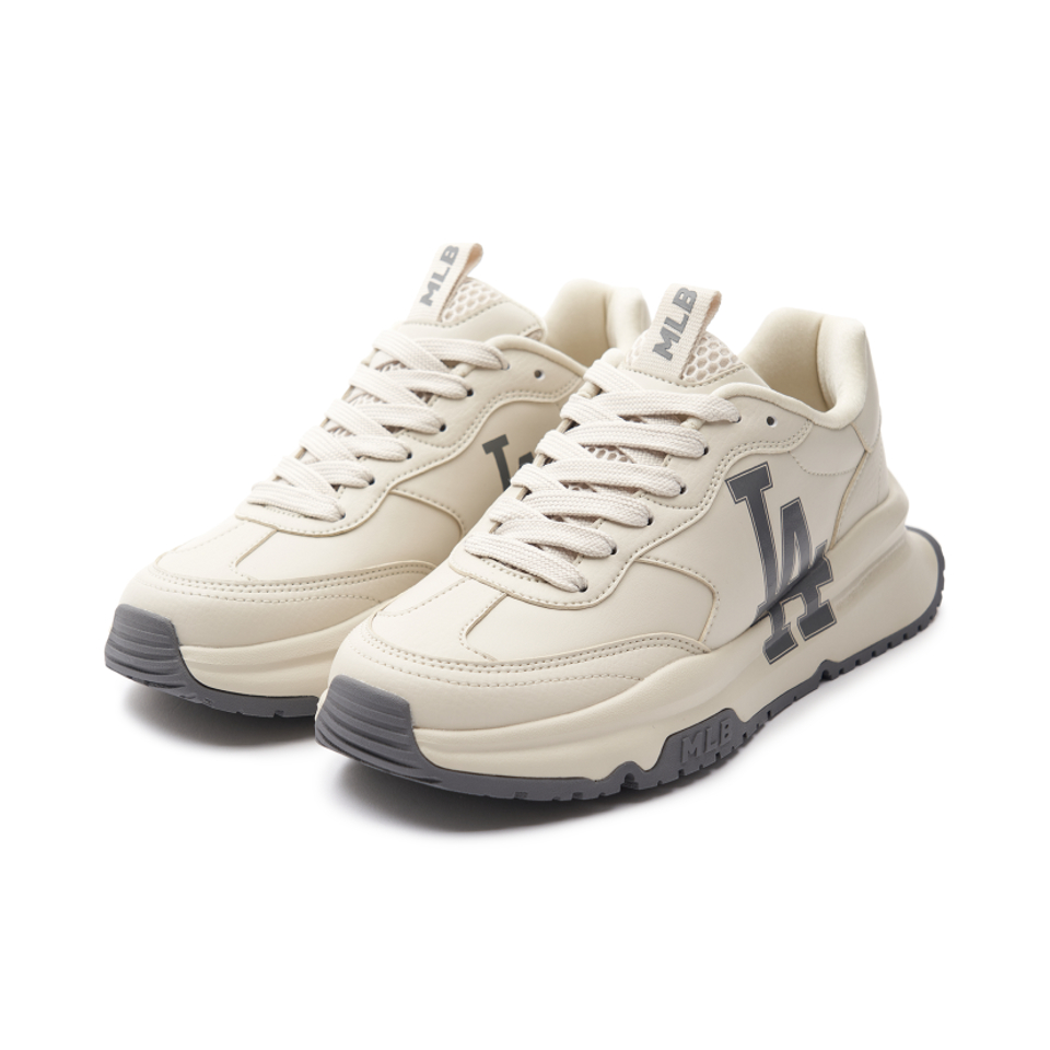 Giày Thể Thao MLB Chunky Runner Basic LA Dodgers Ivory, MLB Korea Chunky Runner Basic New York Yankees, Giày mlb mới