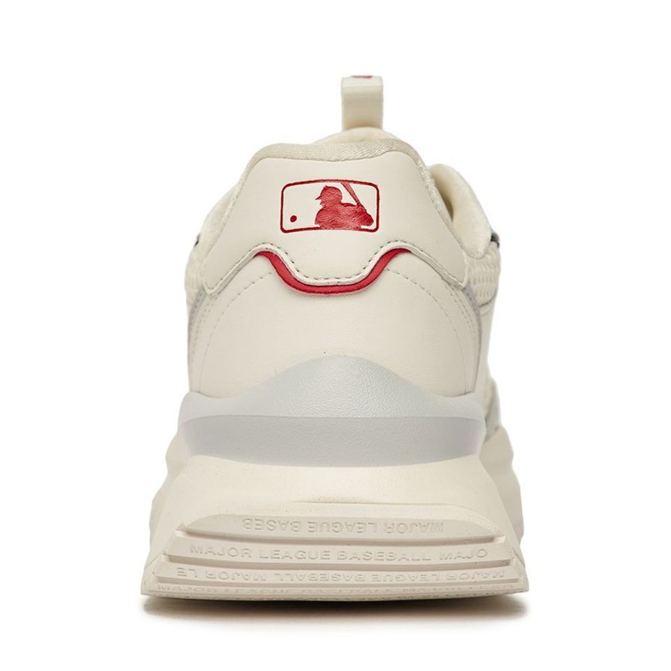 Giày MLB Chunky Runner Boston Red Sox Ivory, Sneaker MLB Liner Mid màu trắng NY đen, Giày MLB cổ thấp nam nữ. Mlb mới