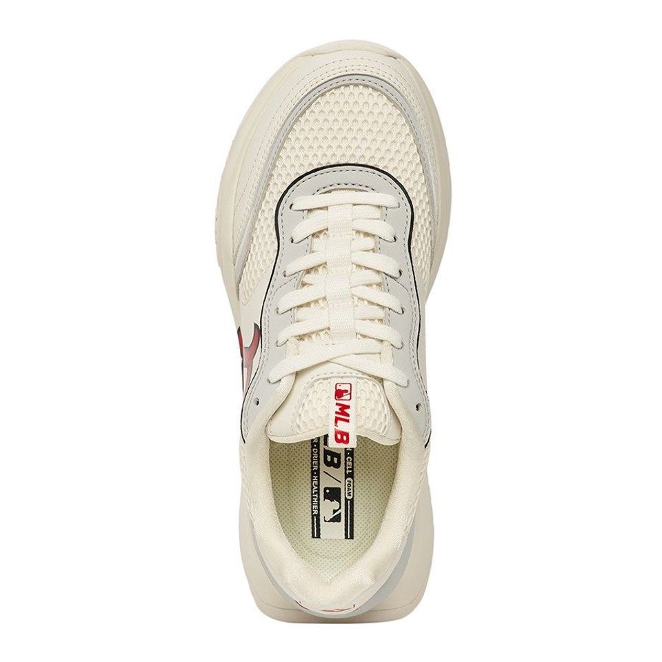 Giày MLB Chunky Runner Boston Red Sox Ivory, Sneaker MLB Liner Mid màu trắng NY đen, Giày MLB cổ thấp nam nữ. Mlb mới