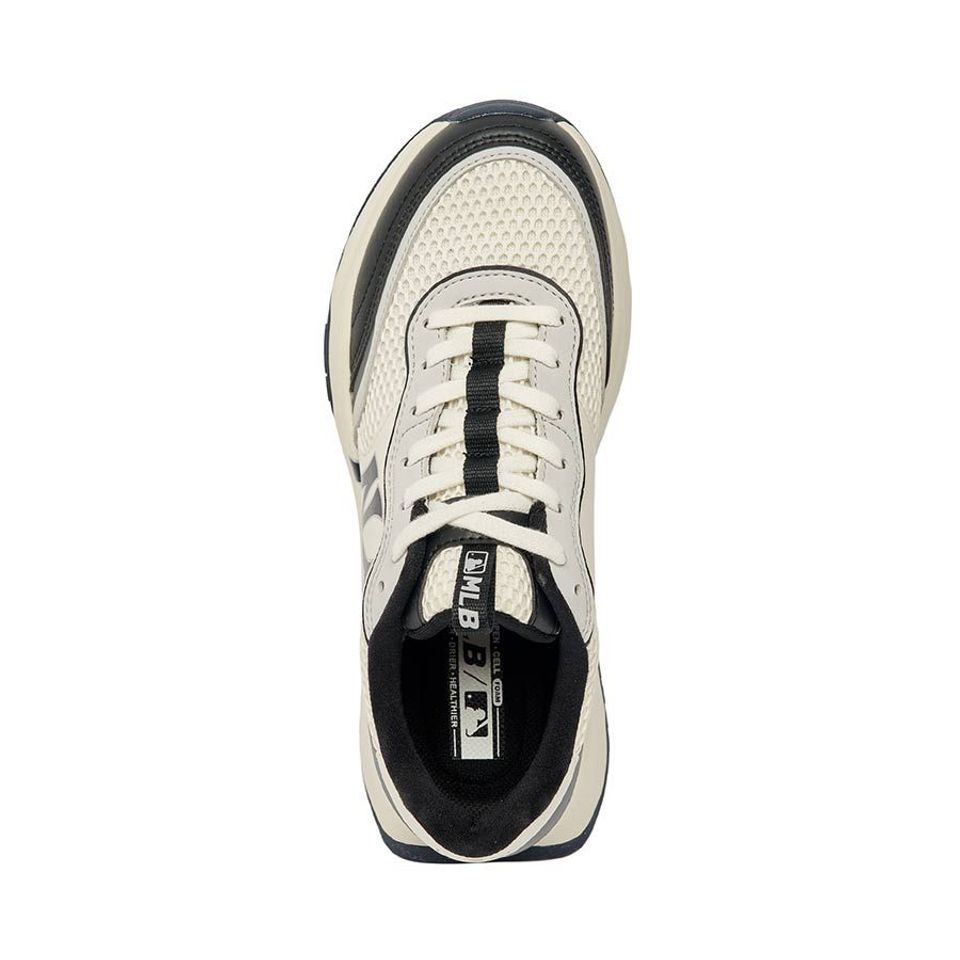 Giày MLB Chunky Runner New York Yankees Black, Sneaker MLB Liner Mid màu trắng NY đen, Giày MLB cổ thấp nam nữ. Mlb mới