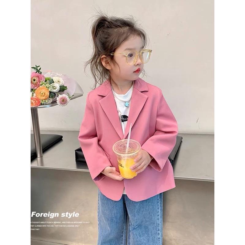 Áo khoác blazer cho bé gái