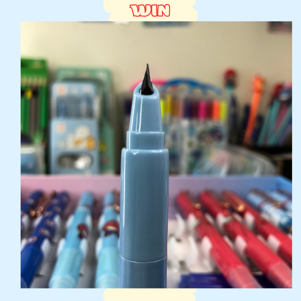 Bút máy bấm tẩy xóa được ngòi êm nhiều mẫu dễ thương cute cho học sinh cấp 1