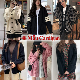 Áo Cardigan Len Nữ Madela Dài Tay Thu Đông Form Rộng. Cardigan Khoác Len Nữ Tay Dài