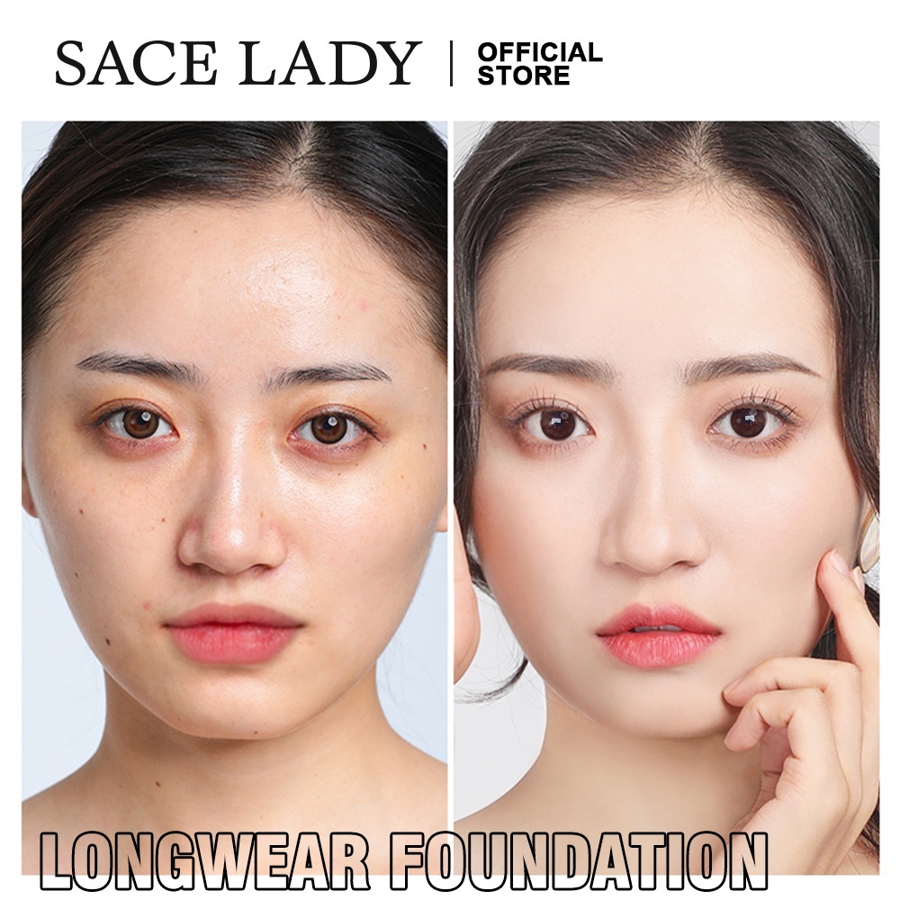 Kem Nền SACE LADY che khuyết điểm Chống Thấm Nước Lâu Trôi 15ml SL222