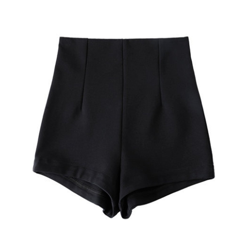 Quần shorts nữ, quần đùi ôm lưng cao quần short dance ôm co dãn nâng mông cạp khóa sau chất umi dày dặn lên dáng chuẩn