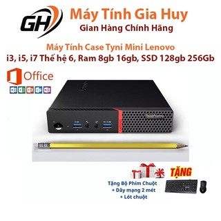 Case CPU Máy Tính Mini PC Lenovo Thinkcentre M700 Tiny - G4xxx Core I3 I5 I7 6xxx Chính Hãng