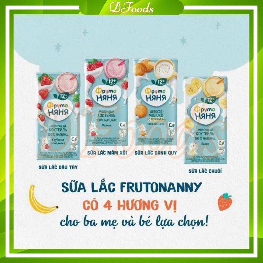 đi air Sữa nước tăng cân Fruto nyanya Ngày 12m+ hộp 200ml