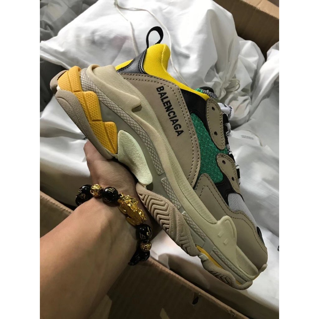 Giày Sneaker Balenciaga striple S white màu trắng Nam Nữ