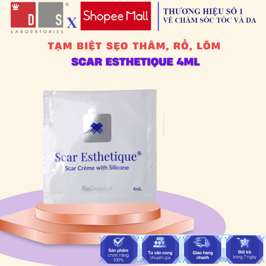 Kem ngừa Sẹo Lâu Năm, Sẹo Thâm, Sẹo Rỗ, Sẹo Lõm Scar Esthetique của Rejuvaskin