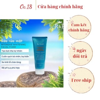 Sữa Rửa Mặt trắng da Intensive Whitening Facial Foam