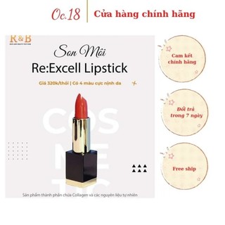 [Chính hãng - Free Ship] Son môi thiên nhiên Re:Excel Lipstick