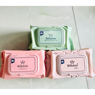    Sỉ   thùng 10 gói Khăn Giấy Ướt Bebeen Original Hàn Quốc 100 Tờ không mùi 