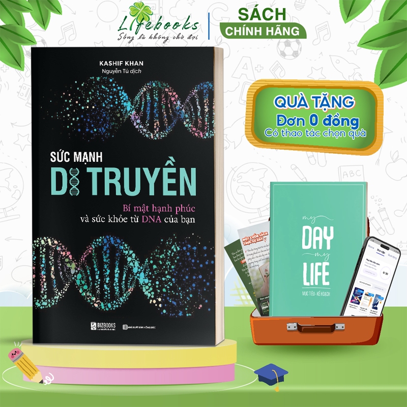 Sách Sức Mạnh Di Truyền: Bí Mật Hạnh Phúc và Sức Khỏe từ DNA Của Bạn - Bizbooks
