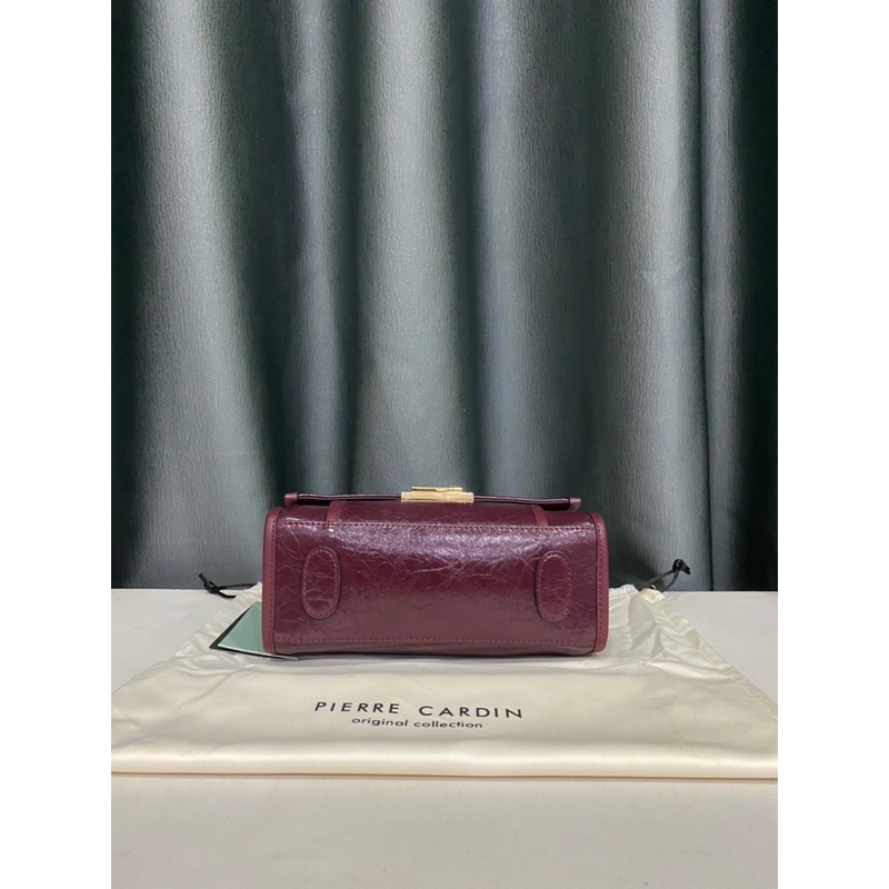 Túi hiệu PIERECARDIN của Pháp da thật hàng chính hãng