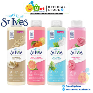 Sữa tắm st.ives tẩy tế bào chết dưỡng da 650ml