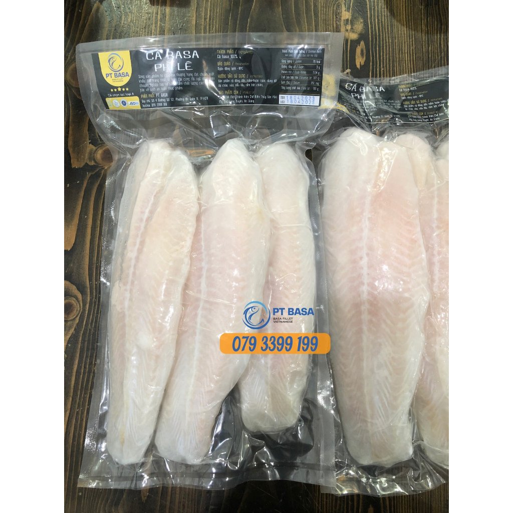 Combo 2kg Cá Basa Phi Lê Đông Lạnh