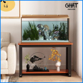 Kệ để bể cá, tủ bể cá bằng gỗ MDF nhập khẩu chân sắt hộp dày chịu tải cao
