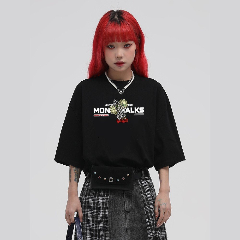 Áo Thun LocalBrand WEED EVERYDAY Money Talks Art 1424 Form Rộng Unisex