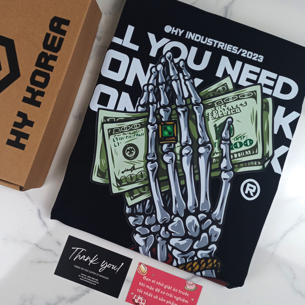 Áo Thun LocalBrand WEED EVERYDAY Money Talks Art 1424 Form Rộng Unisex