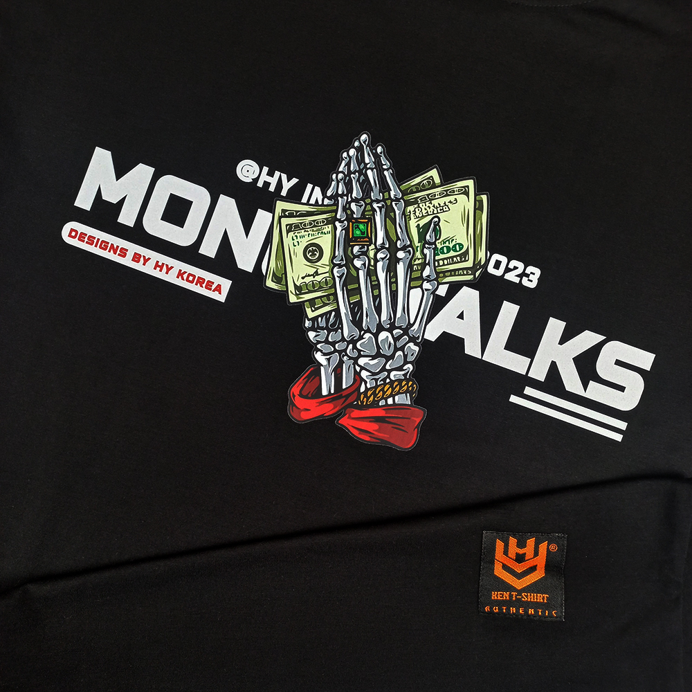 Áo Thun LocalBrand WEED EVERYDAY Money Talks Art 1424 Form Rộng Unisex