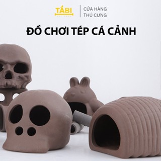 Đồ Chơi Tép Cảnh Bằng Gốm - Phụ Kiện Cho Tép Trang Trí Hồ Tép, Cá Cảnh Thuỷ Sinh [ĐCHOI TÉP]