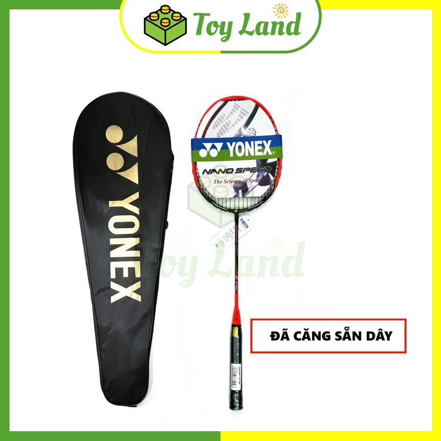 Vợt Cầu Lông Yo.nex Cao Cấp Lực Căng Dây 22Lbs Tặng Túi Chống Sốc Phụ Kiện Thể Thao Badminton - Little Kobo