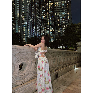 (Có video) Đầm maxy Rosie