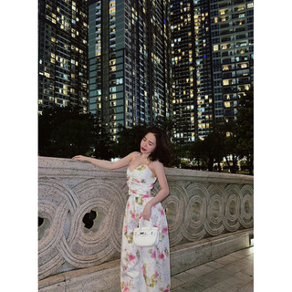 (Có video) Đầm maxy Rosie