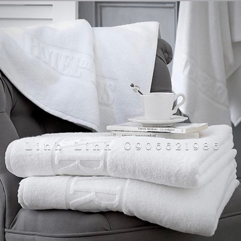 Khăn tắm khách sạn 100% cotton ~70x140cm
