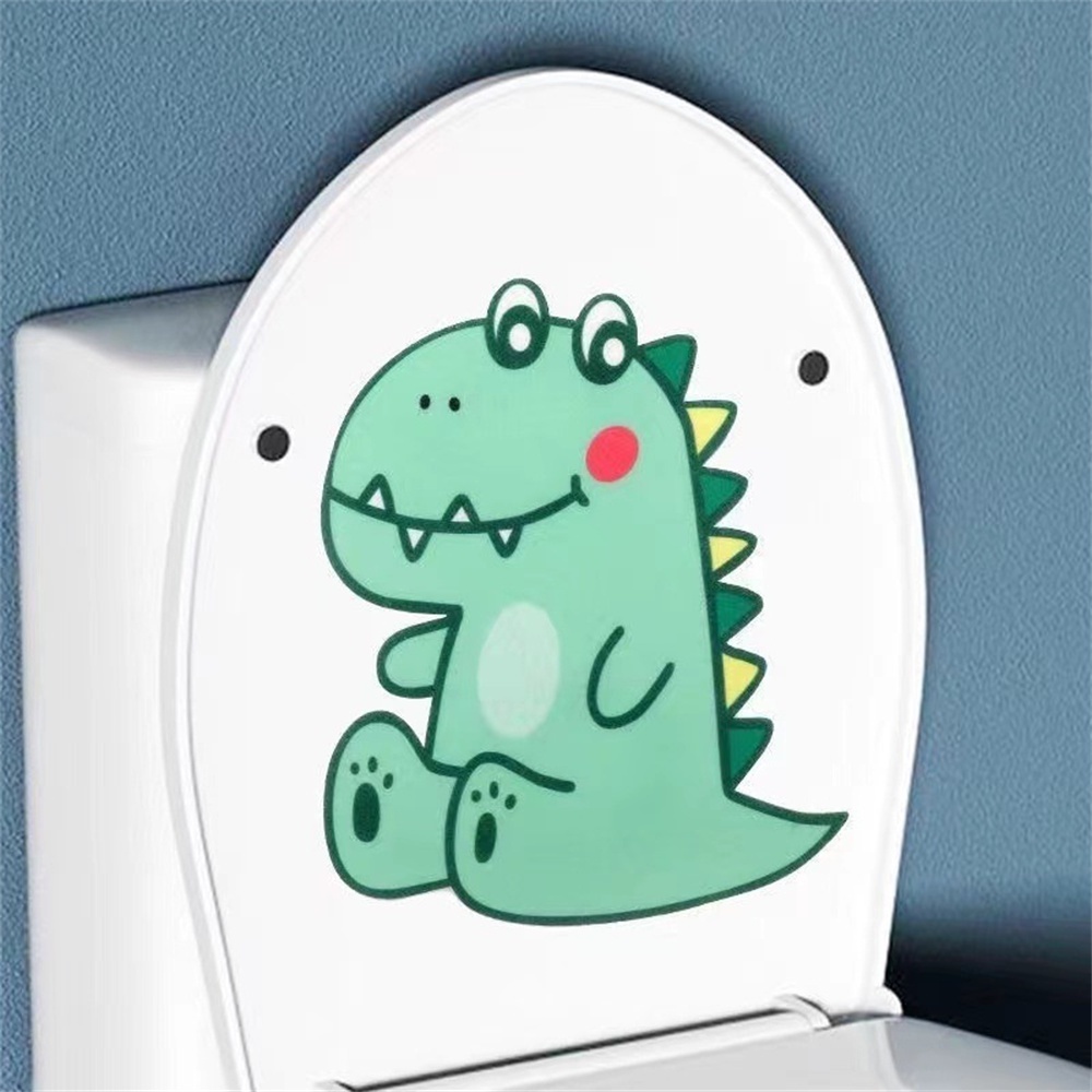 MVP3668 Dán Toilet Khử Mùi Hình Khủng Long / Thỏ / Gấu Hoạt Hình Dễ Thương