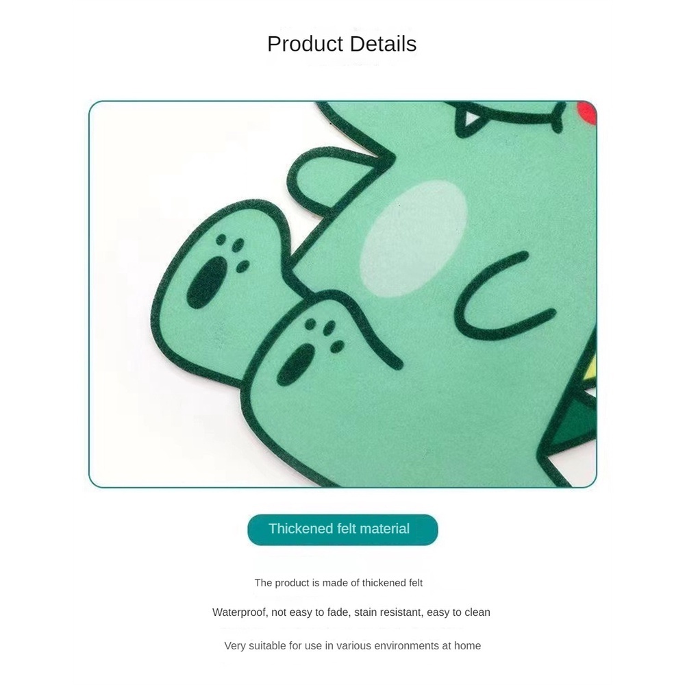 MVP3668 Dán Toilet Khử Mùi Hình Khủng Long / Thỏ / Gấu Hoạt Hình Dễ Thương