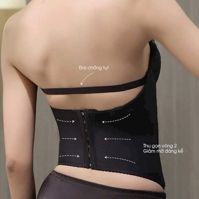 SIÊU PHẨM ÁO LÓT ĐỊNH HÌNHÁO CORSET TOÀN THÂN - NÂNG NGỰC SIẾT EO HOÀN HẢO