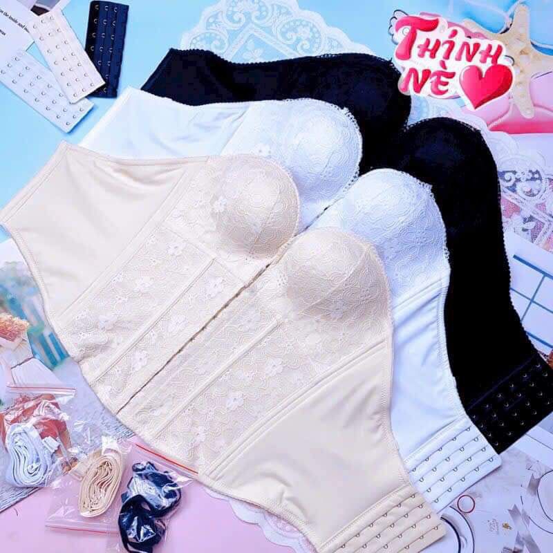 SIÊU PHẨM ÁO LÓT ĐỊNH HÌNHÁO CORSET TOÀN THÂN - NÂNG NGỰC SIẾT EO HOÀN HẢO