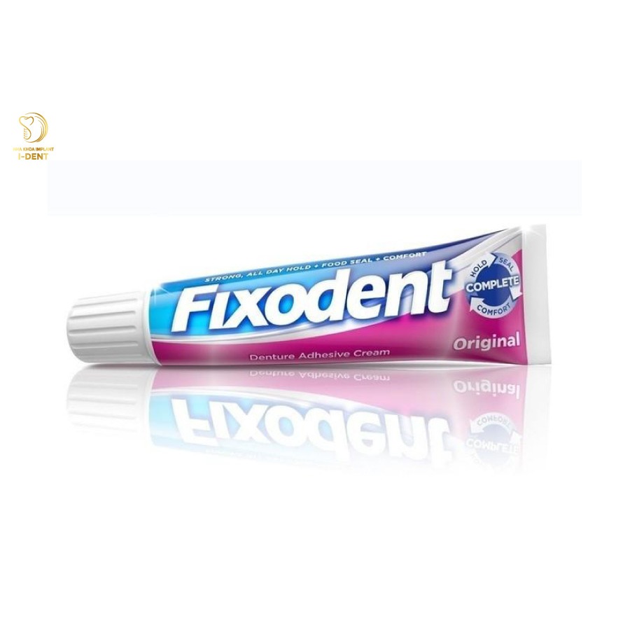 Keo Dán Hàm Răng Giả Fixodent Denture Adhesive Cream Original 68g  Hàng Chính Hãng P&G - USA