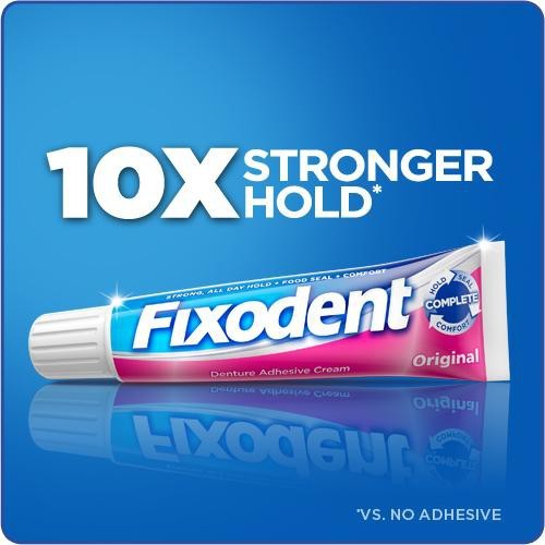 Keo Dán Hàm Răng Giả Fixodent Denture Adhesive Cream Original 68g  Hàng Chính Hãng P&G - USA