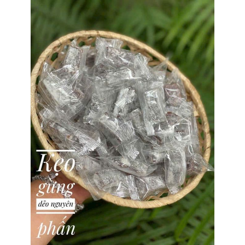 100g kẹo gừng dẻo nguyên phấn