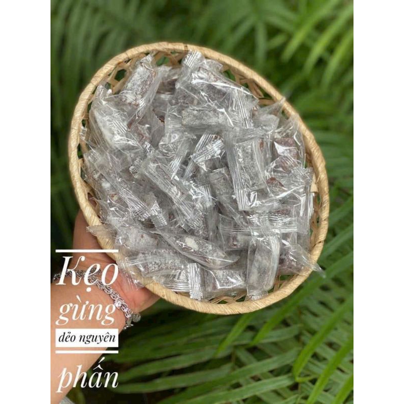 100g kẹo gừng dẻo nguyên phấn