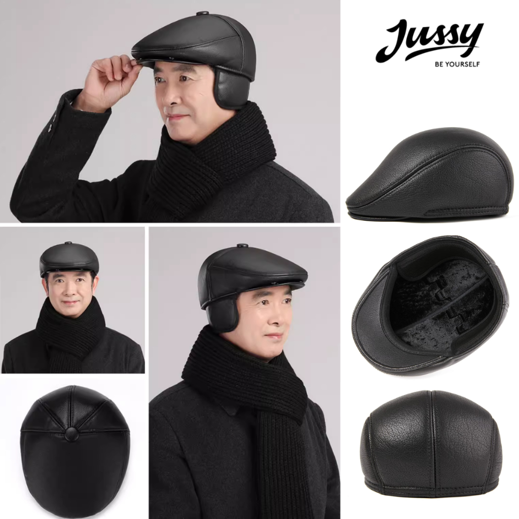 Mũ Beret Nam Chất Vải Nỉ Cao Cấp Jussy Official Kiểu Nón Beret Nam