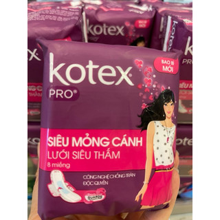 Băng vệ sinh kotex pro 8 miếng