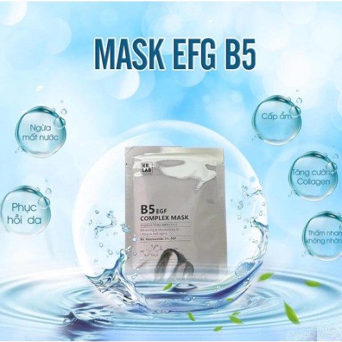 Mặt Nạ B5 Kr.Lab Cấp Ẩm Cải Thiện Dưỡng Trắng EGF Complex Mask