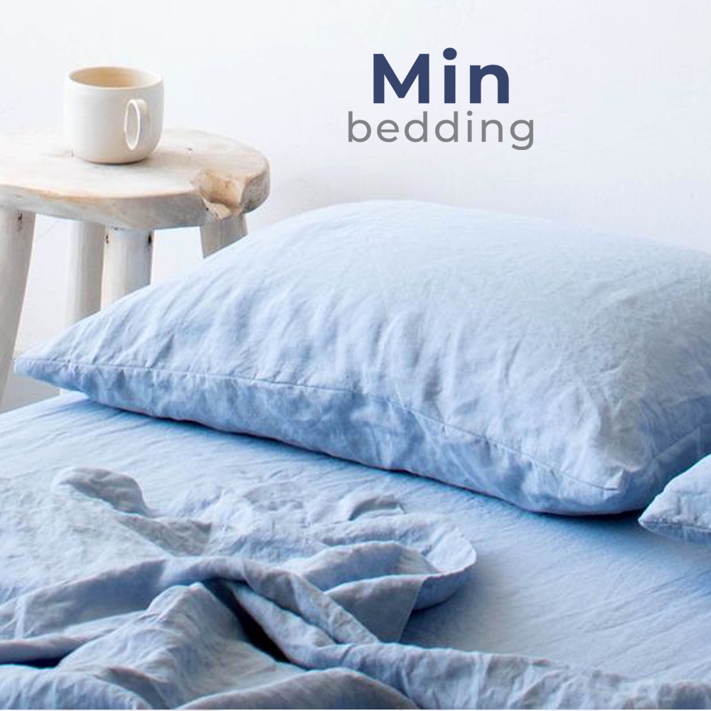 Vỏ gối nằm 100% linen wahsed mềm nhiều màu vỏ gối khách sạn 50x70cm 45x50cm