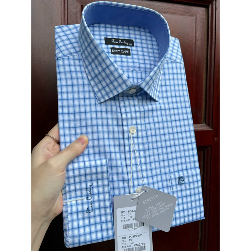 Sơ mi dài tay nam Pier.re Car.din. 15 mẫu dáng slimfit